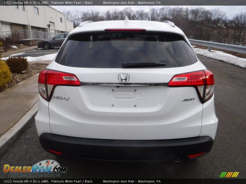 2022 Honda HR-V EX-L AWD Platinum White Pearl / Black Photo #13