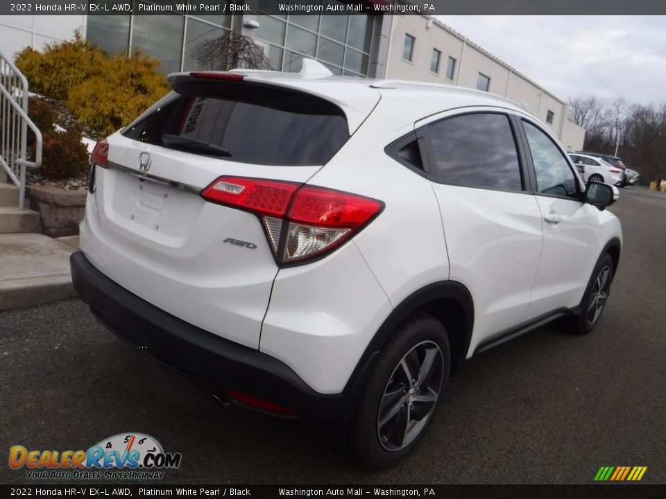 2022 Honda HR-V EX-L AWD Platinum White Pearl / Black Photo #14