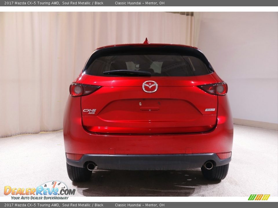 2017 Mazda CX-5 Touring AWD Soul Red Metallic / Black Photo #18