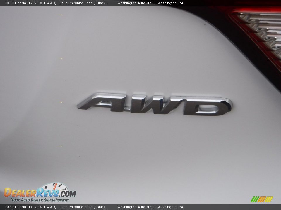 2022 Honda HR-V EX-L AWD Platinum White Pearl / Black Photo #15