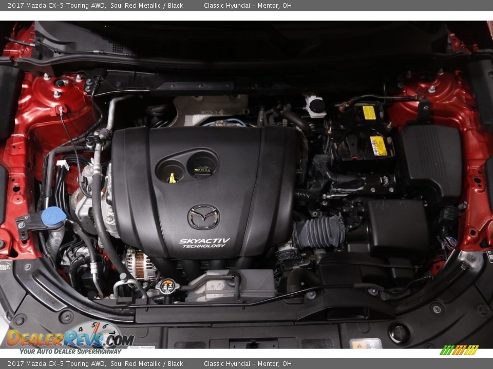 2017 Mazda CX-5 Touring AWD Soul Red Metallic / Black Photo #19