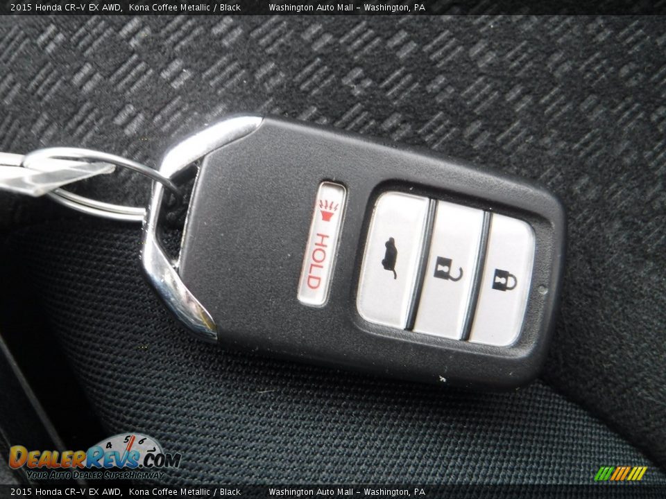 2015 Honda CR-V EX AWD Kona Coffee Metallic / Black Photo #27