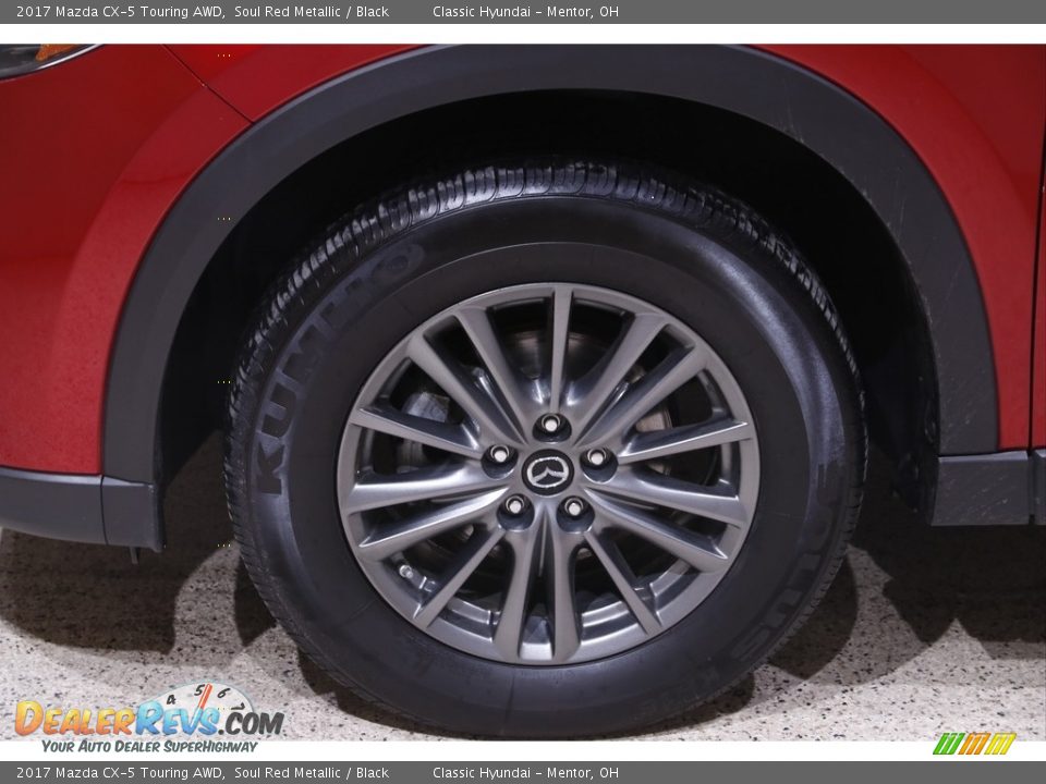 2017 Mazda CX-5 Touring AWD Soul Red Metallic / Black Photo #20