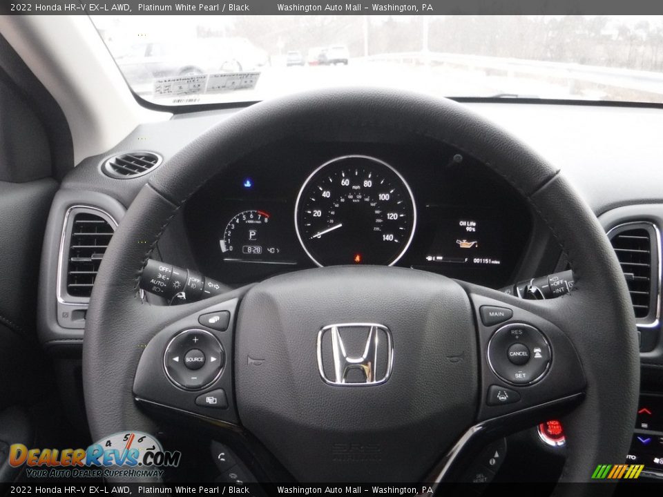 2022 Honda HR-V EX-L AWD Steering Wheel Photo #21