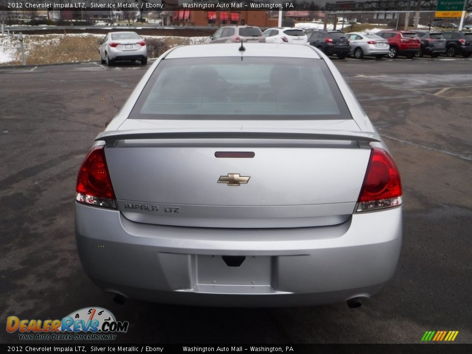 2012 Chevrolet Impala LTZ Silver Ice Metallic / Ebony Photo #9