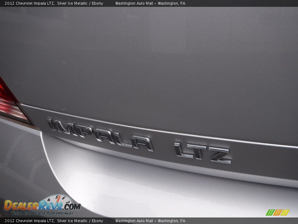 2012 Chevrolet Impala LTZ Silver Ice Metallic / Ebony Photo #10