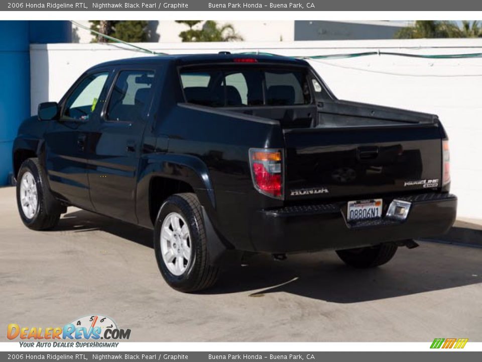 2006 Honda Ridgeline RTL Nighthawk Black Pearl / Graphite Photo #2