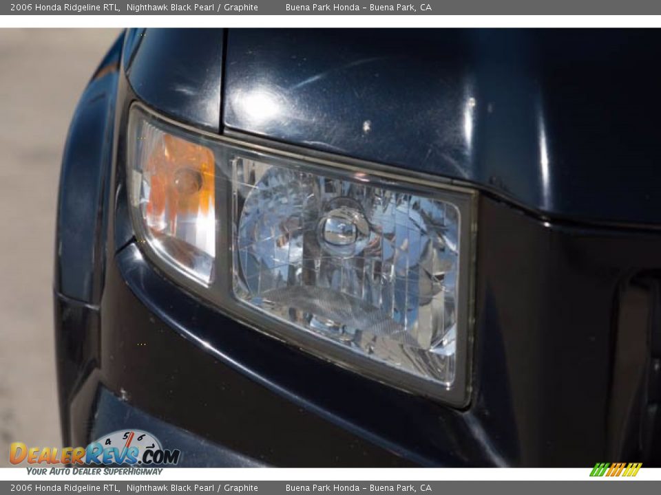 2006 Honda Ridgeline RTL Nighthawk Black Pearl / Graphite Photo #8