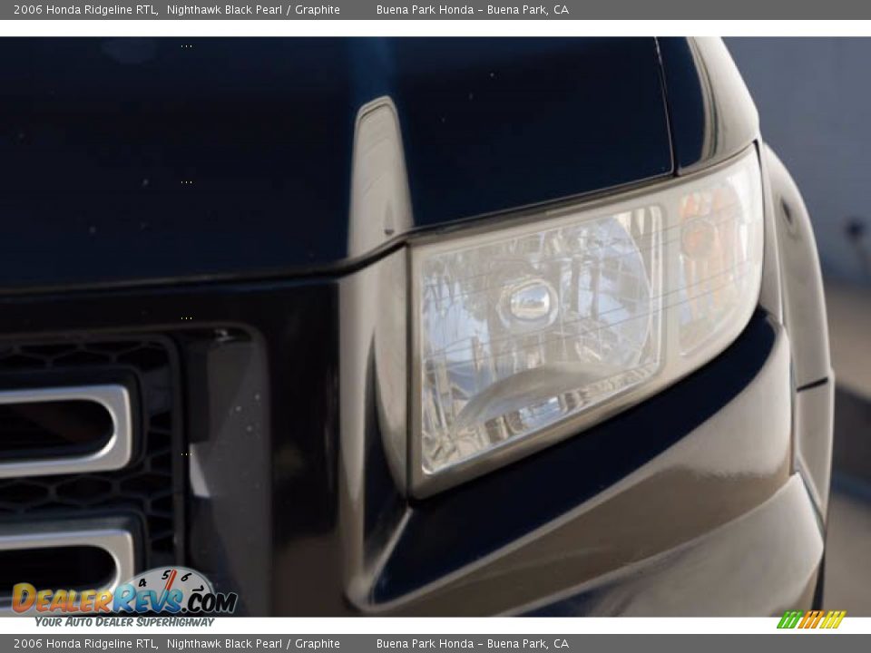 2006 Honda Ridgeline RTL Nighthawk Black Pearl / Graphite Photo #9