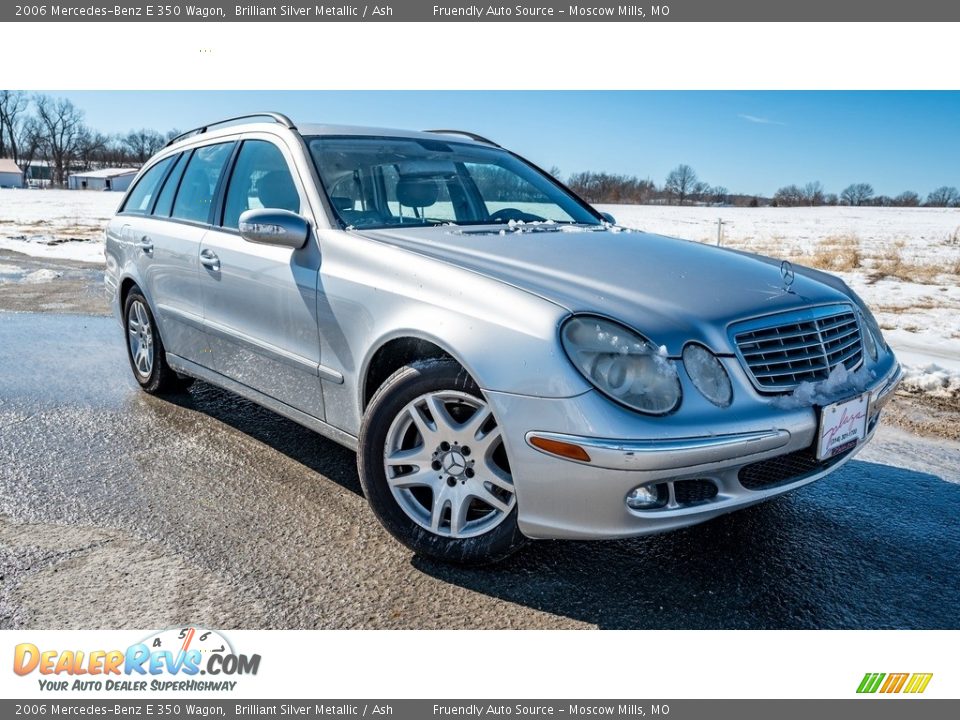 2006 Mercedes-Benz E 350 Wagon Brilliant Silver Metallic / Ash Photo #1