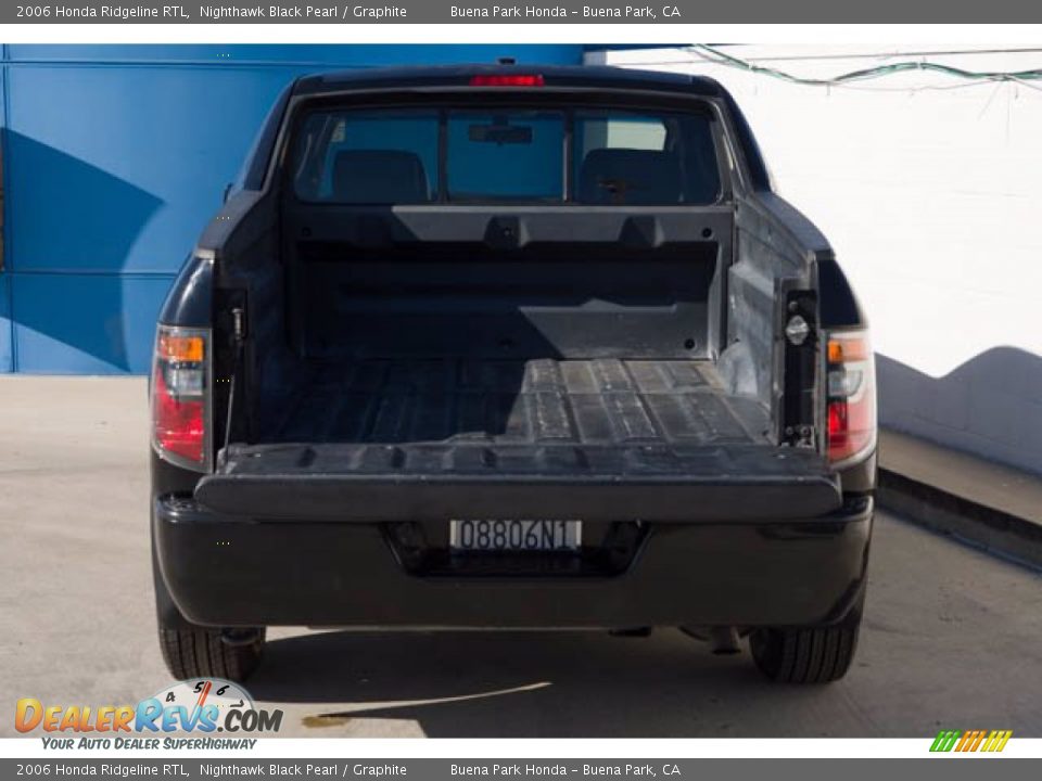 2006 Honda Ridgeline RTL Nighthawk Black Pearl / Graphite Photo #12