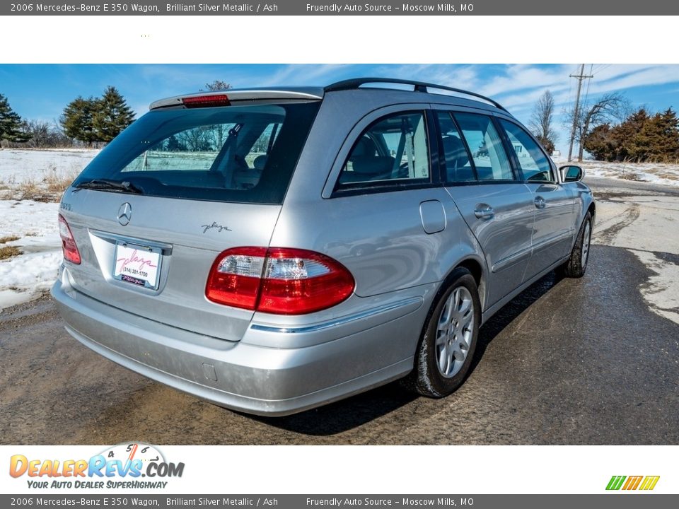 2006 Mercedes-Benz E 350 Wagon Brilliant Silver Metallic / Ash Photo #3