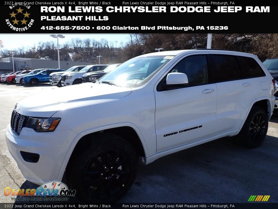 2022 Jeep Grand Cherokee Laredo X 4x4 Bright White / Black Photo #1