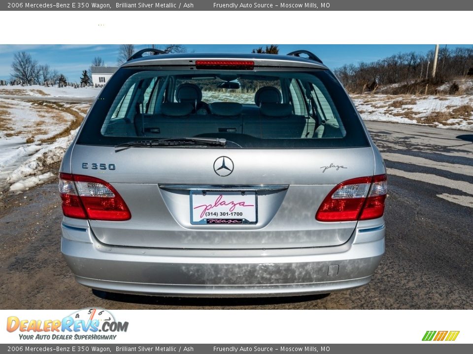 2006 Mercedes-Benz E 350 Wagon Brilliant Silver Metallic / Ash Photo #4