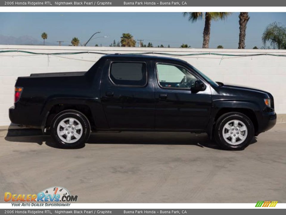 2006 Honda Ridgeline RTL Nighthawk Black Pearl / Graphite Photo #15