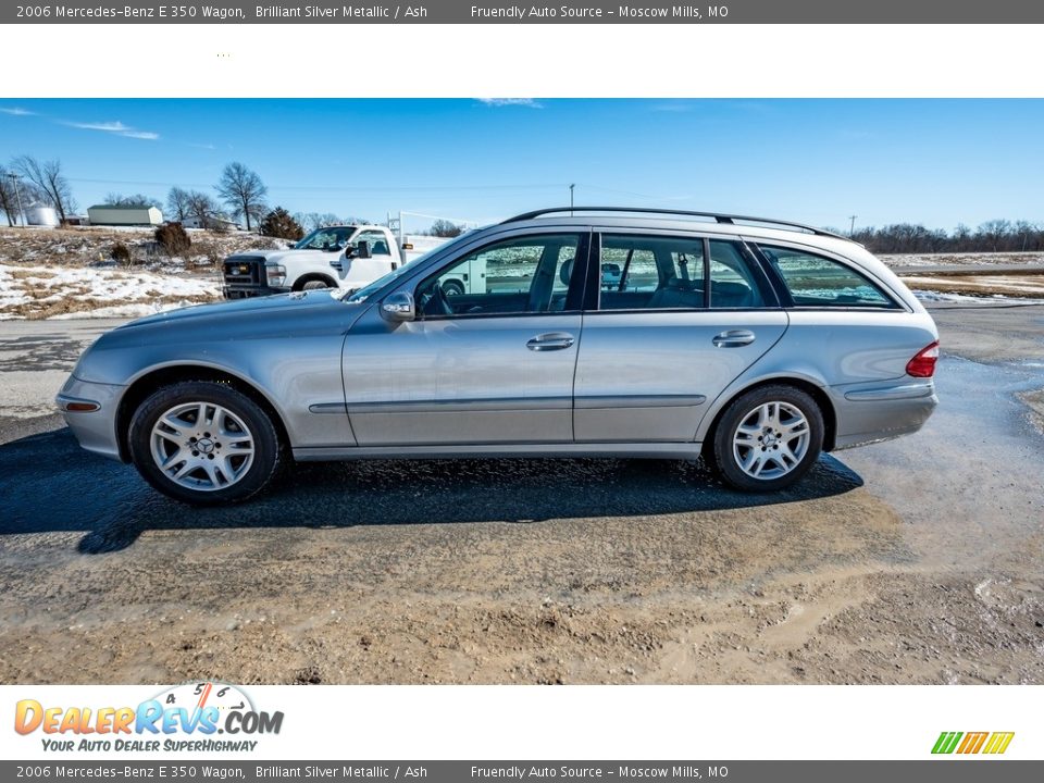 2006 Mercedes-Benz E 350 Wagon Brilliant Silver Metallic / Ash Photo #6