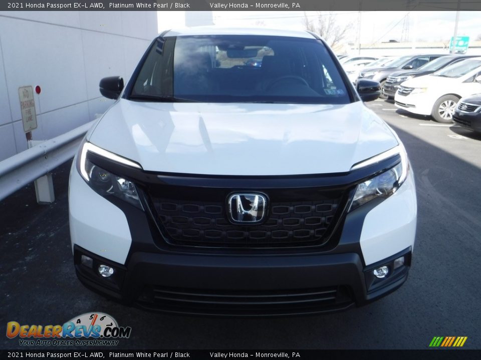 2021 Honda Passport EX-L AWD Platinum White Pearl / Black Photo #5