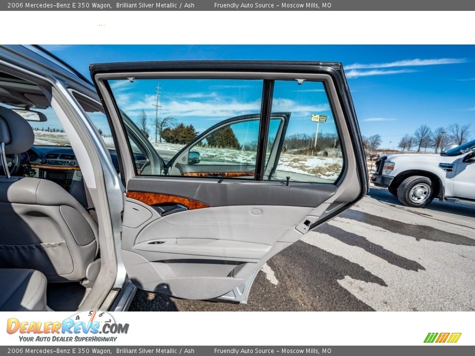 2006 Mercedes-Benz E 350 Wagon Brilliant Silver Metallic / Ash Photo #24