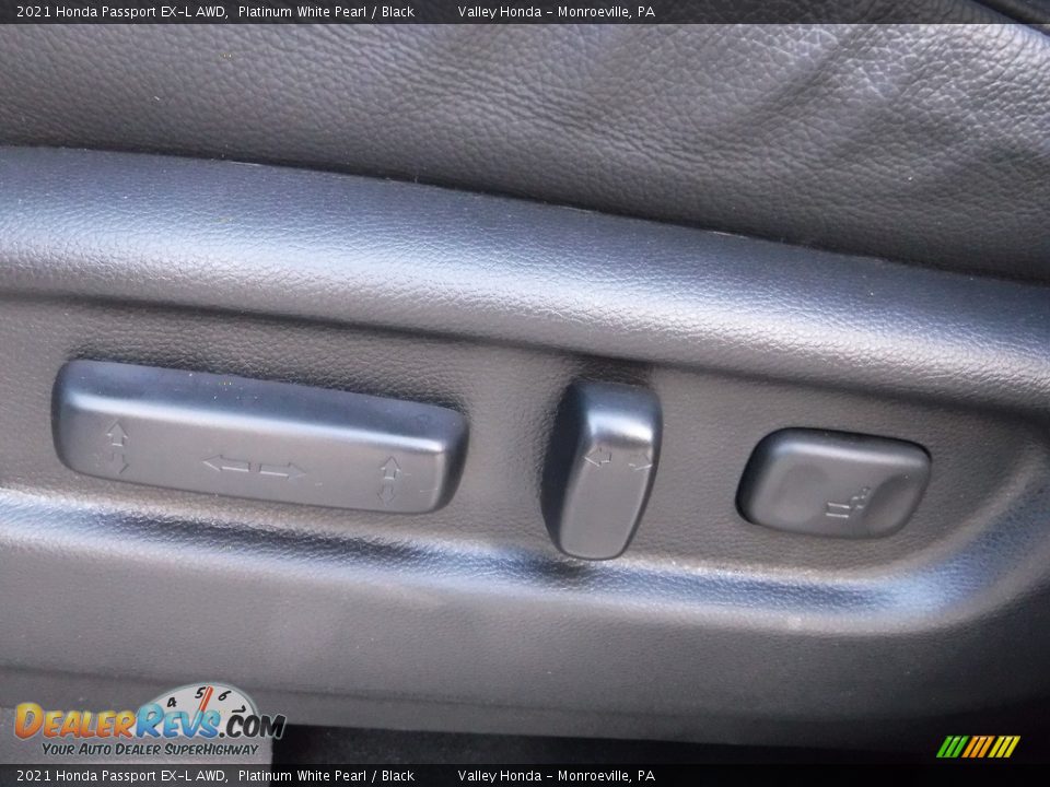 2021 Honda Passport EX-L AWD Platinum White Pearl / Black Photo #15