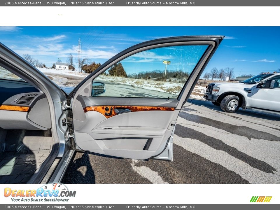 2006 Mercedes-Benz E 350 Wagon Brilliant Silver Metallic / Ash Photo #25