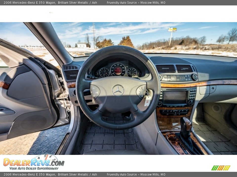 2006 Mercedes-Benz E 350 Wagon Brilliant Silver Metallic / Ash Photo #30