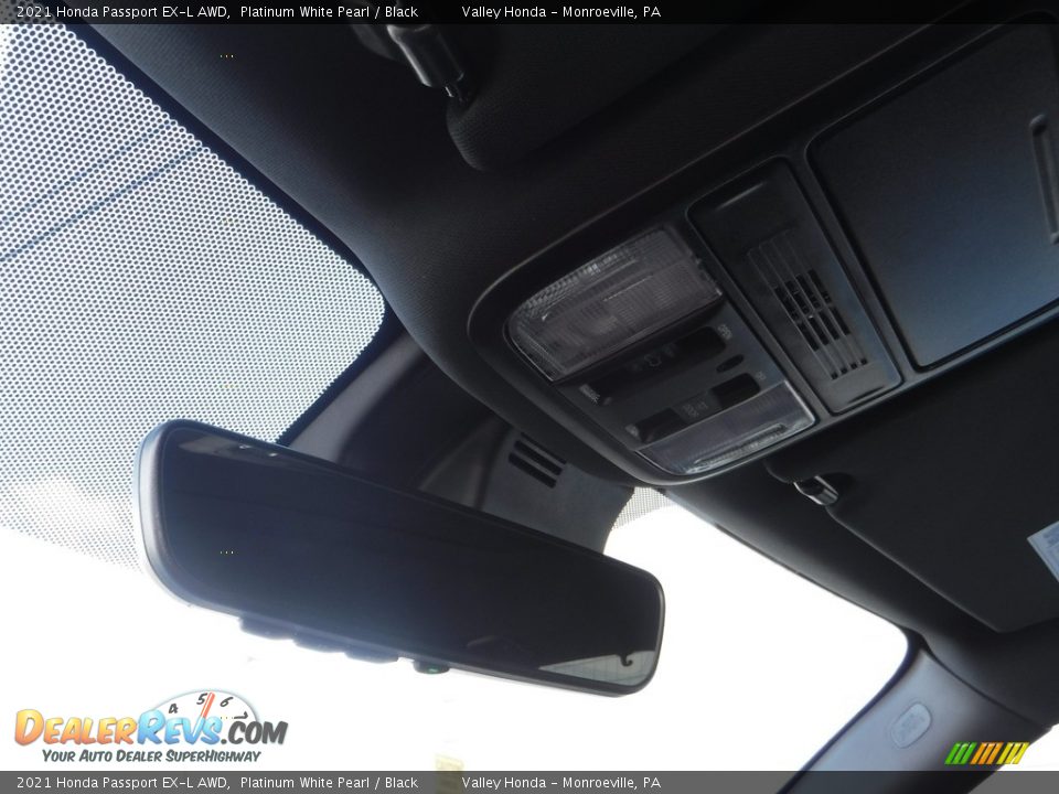 2021 Honda Passport EX-L AWD Platinum White Pearl / Black Photo #23