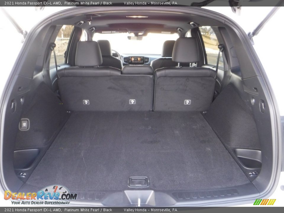 2021 Honda Passport EX-L AWD Platinum White Pearl / Black Photo #28