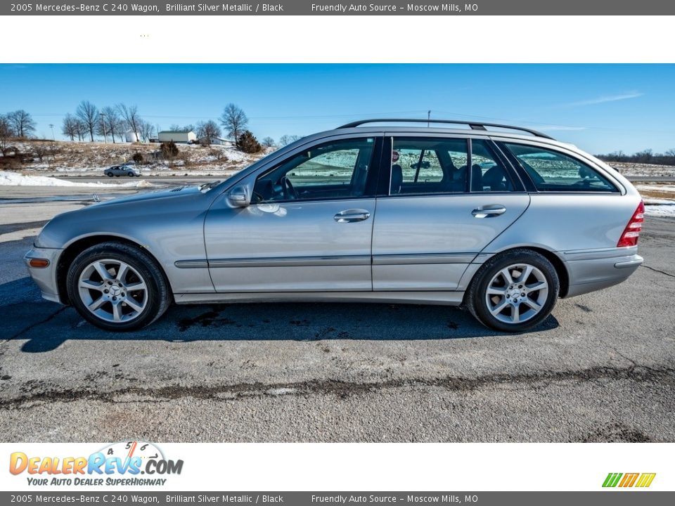 Brilliant Silver Metallic 2005 Mercedes-Benz C 240 Wagon Photo #7