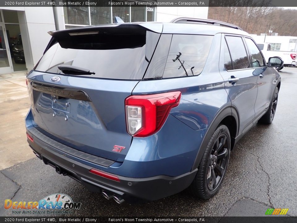 2020 Ford Explorer ST 4WD Blue Metallic / Ebony Photo #2