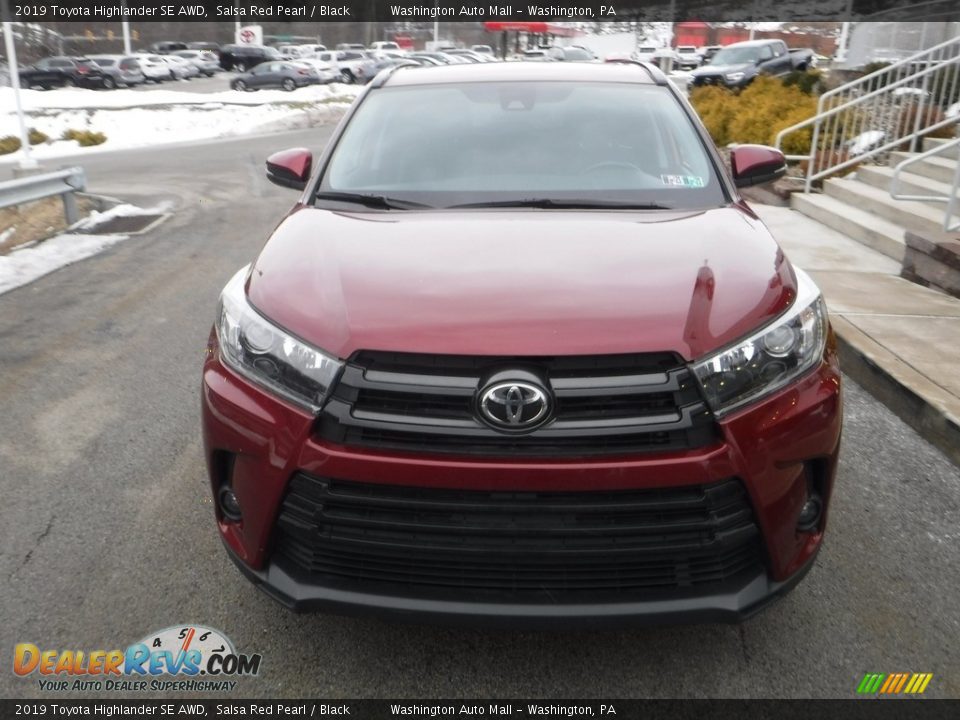 2019 Toyota Highlander SE AWD Salsa Red Pearl / Black Photo #11