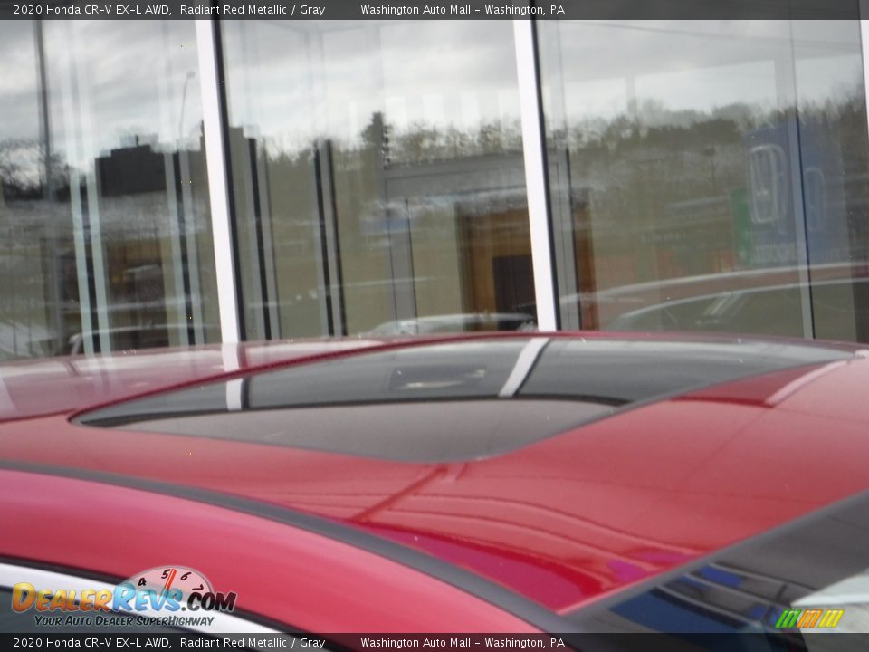 2020 Honda CR-V EX-L AWD Radiant Red Metallic / Gray Photo #3