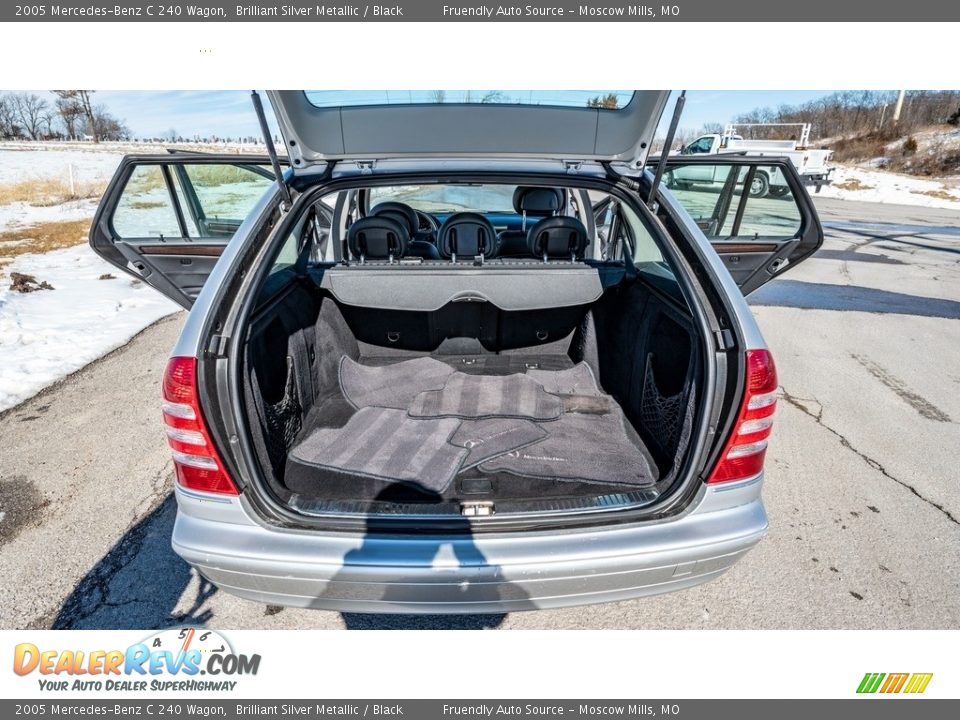 2005 Mercedes-Benz C 240 Wagon Brilliant Silver Metallic / Black Photo #22