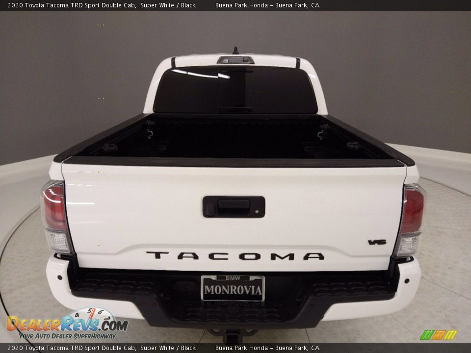 2020 Toyota Tacoma TRD Sport Double Cab Super White / Black Photo #8