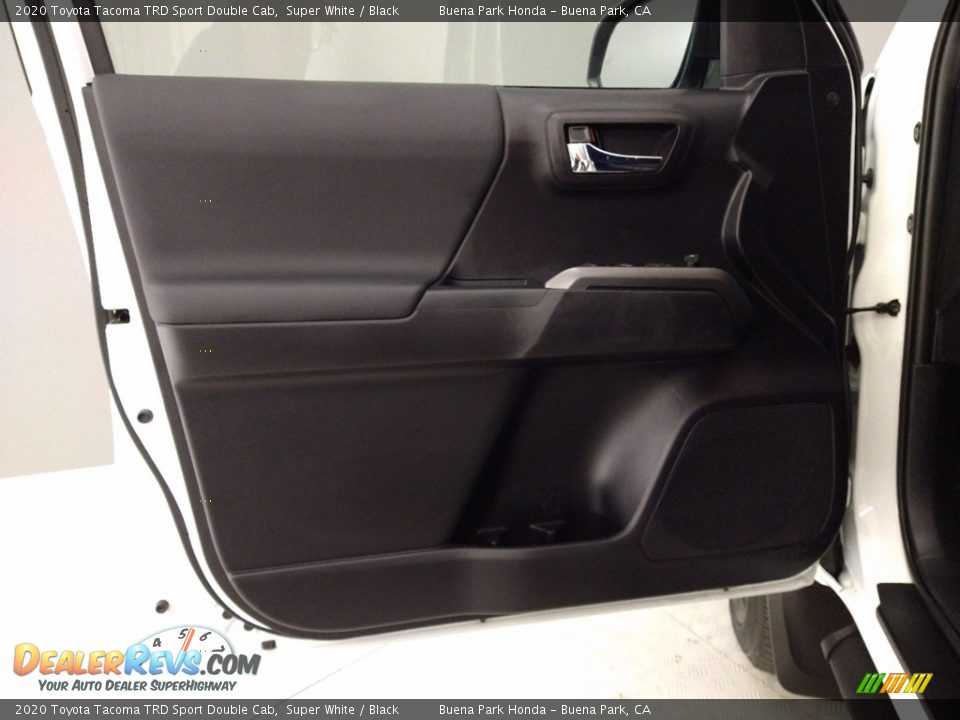 2020 Toyota Tacoma TRD Sport Double Cab Super White / Black Photo #11