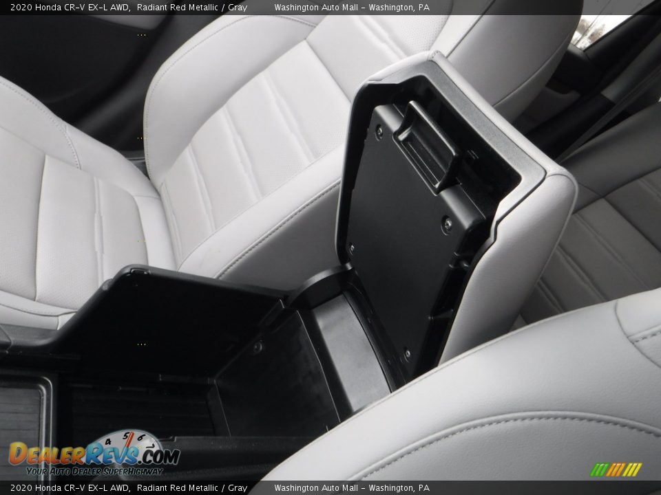2020 Honda CR-V EX-L AWD Radiant Red Metallic / Gray Photo #31
