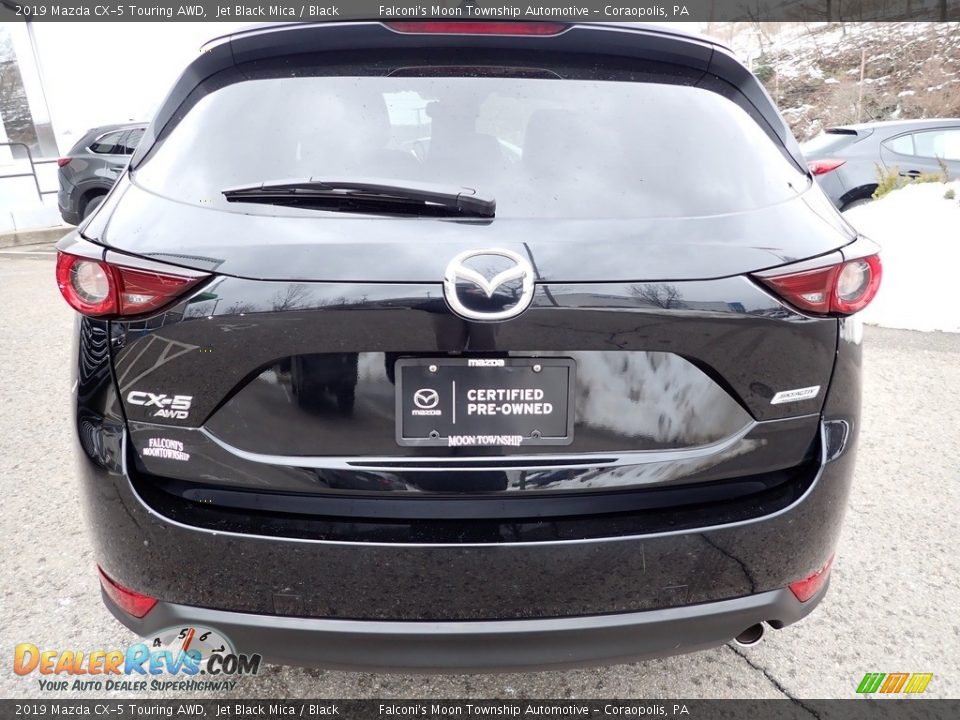 2019 Mazda CX-5 Touring AWD Jet Black Mica / Black Photo #3
