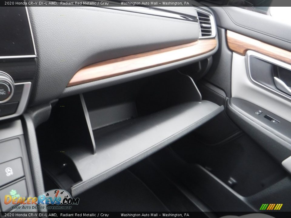 2020 Honda CR-V EX-L AWD Radiant Red Metallic / Gray Photo #32
