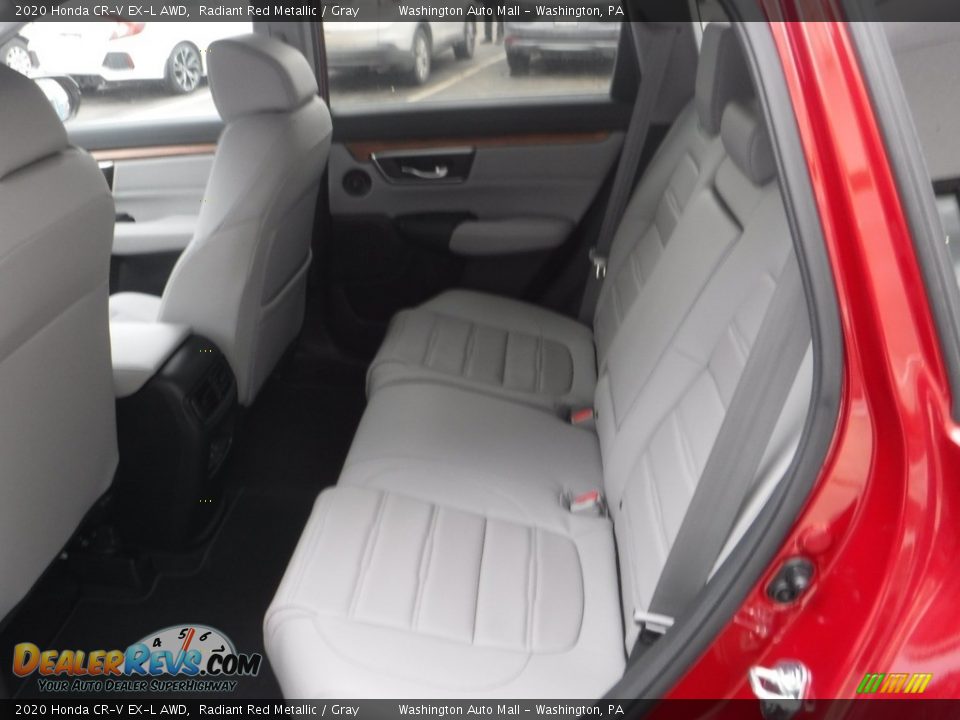 2020 Honda CR-V EX-L AWD Radiant Red Metallic / Gray Photo #33