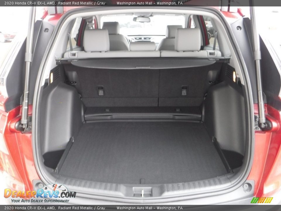 2020 Honda CR-V EX-L AWD Radiant Red Metallic / Gray Photo #34