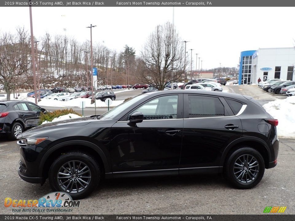 2019 Mazda CX-5 Touring AWD Jet Black Mica / Black Photo #6