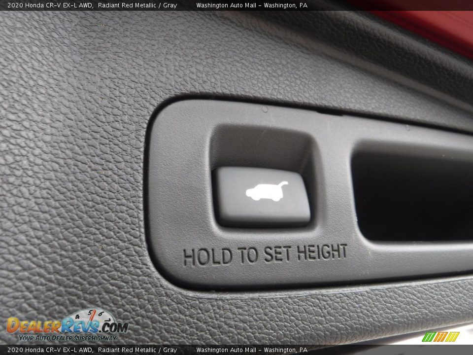 2020 Honda CR-V EX-L AWD Radiant Red Metallic / Gray Photo #35