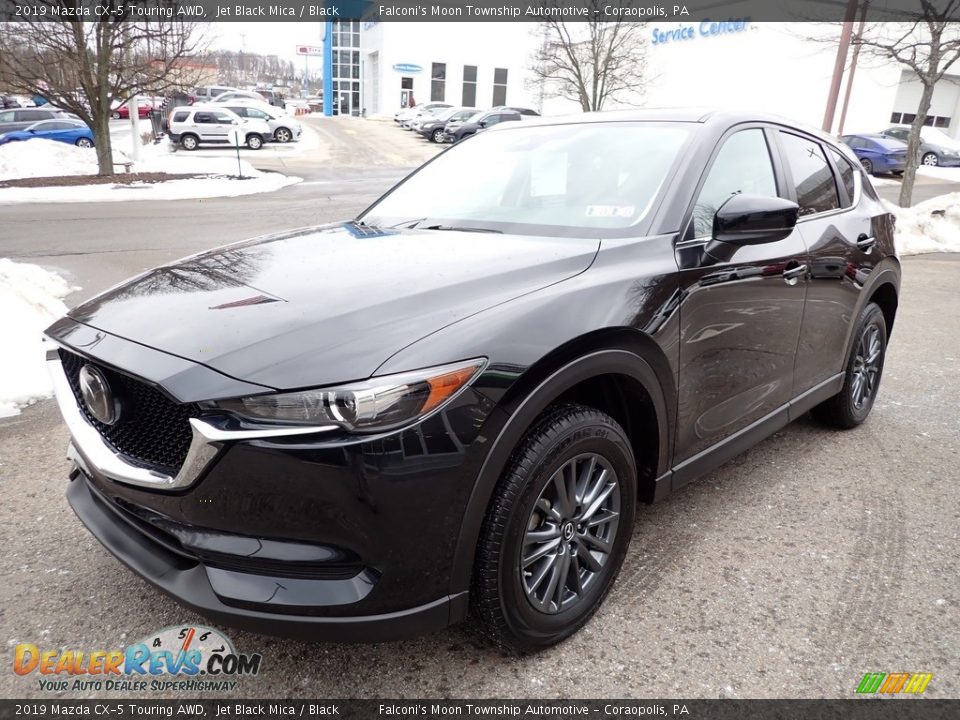 2019 Mazda CX-5 Touring AWD Jet Black Mica / Black Photo #7