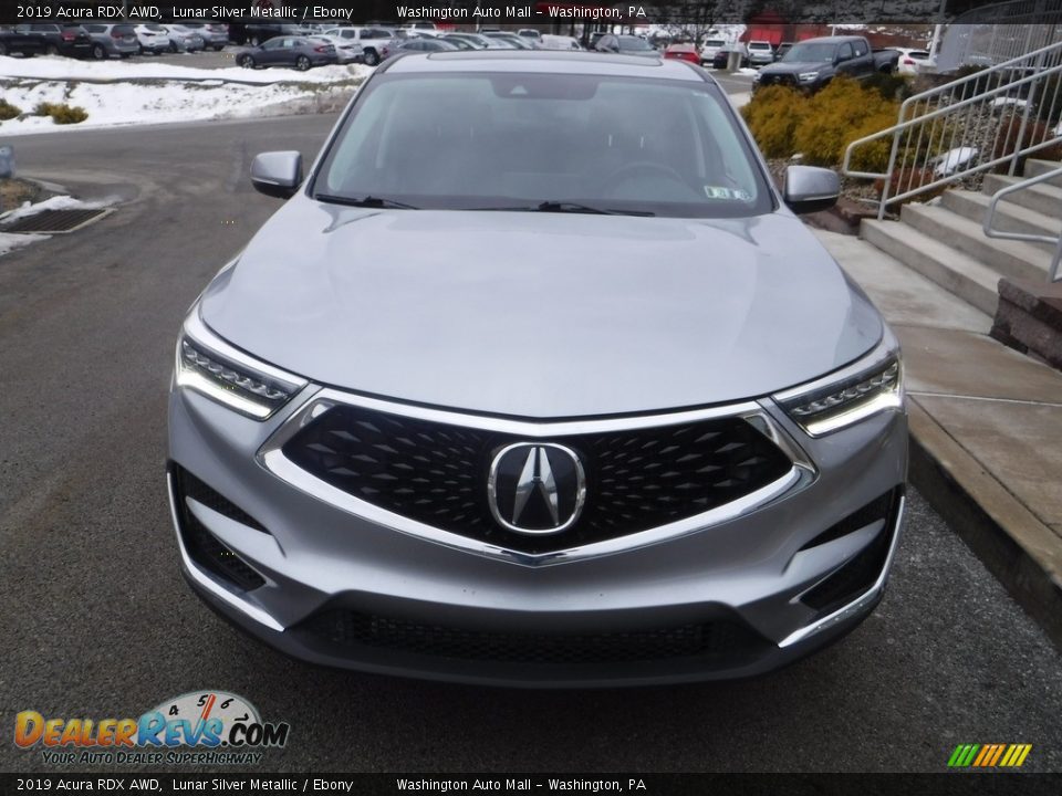 2019 Acura RDX AWD Lunar Silver Metallic / Ebony Photo #11