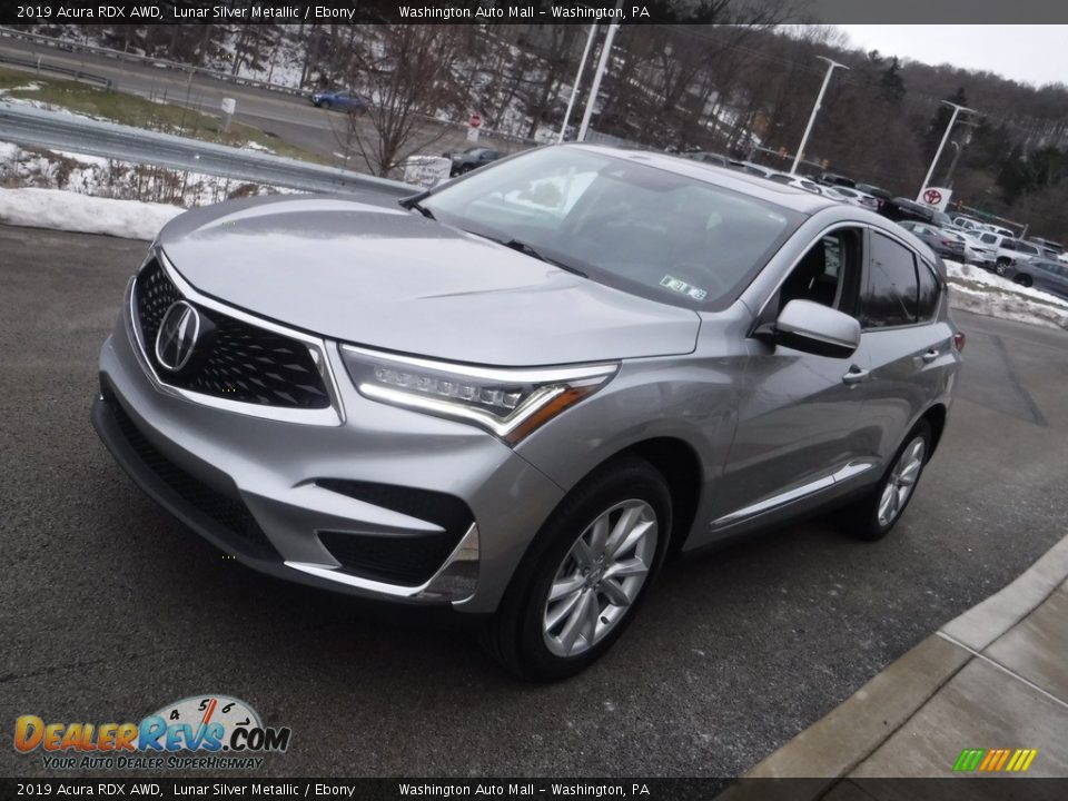 2019 Acura RDX AWD Lunar Silver Metallic / Ebony Photo #12