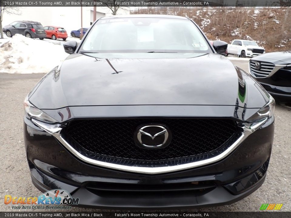 2019 Mazda CX-5 Touring AWD Jet Black Mica / Black Photo #8