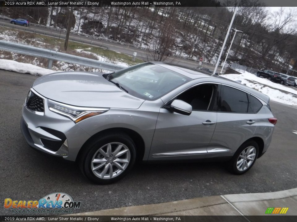 2019 Acura RDX AWD Lunar Silver Metallic / Ebony Photo #13