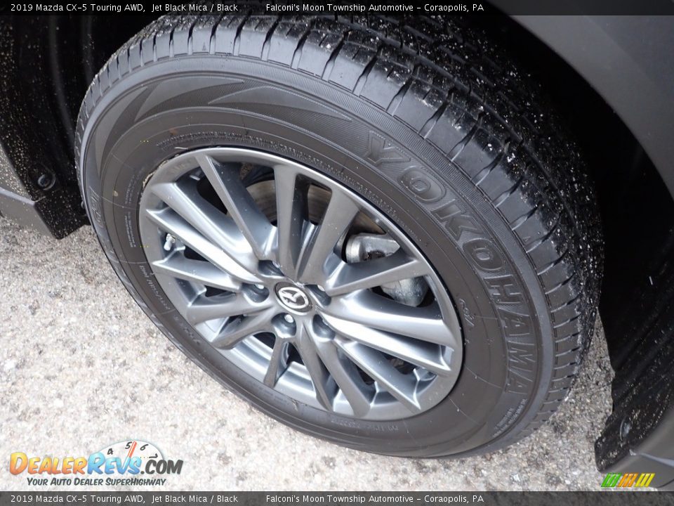 2019 Mazda CX-5 Touring AWD Jet Black Mica / Black Photo #10