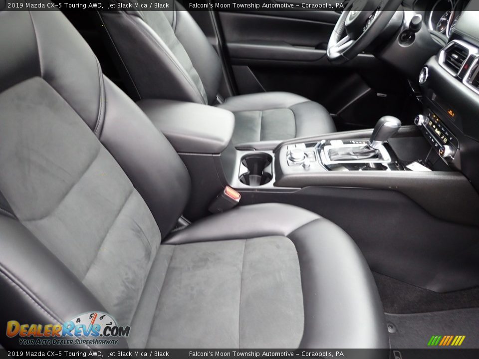 2019 Mazda CX-5 Touring AWD Jet Black Mica / Black Photo #11