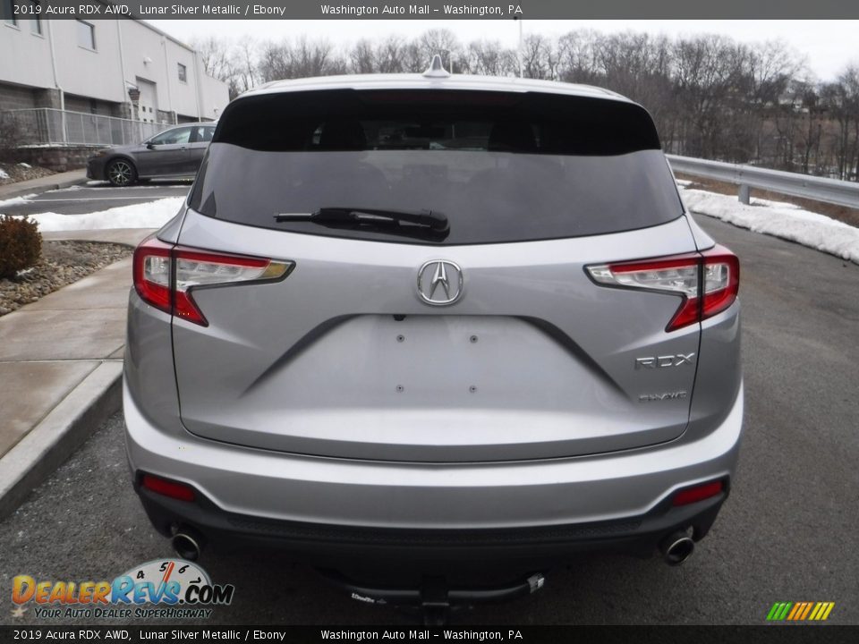 2019 Acura RDX AWD Lunar Silver Metallic / Ebony Photo #16