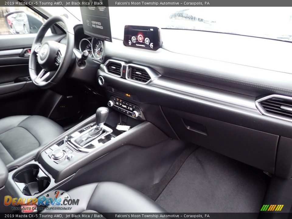 2019 Mazda CX-5 Touring AWD Jet Black Mica / Black Photo #12